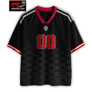 [Personalized] AU Racing Name & Number - Mesh Football Jersey