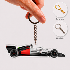 AU F1 Racing Car Keychain – Acrylic Ornament