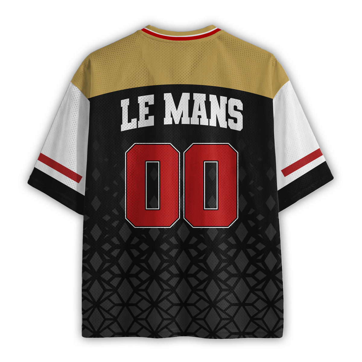 [Personalized] CA Racing Name & Number - Mesh Football Jersey