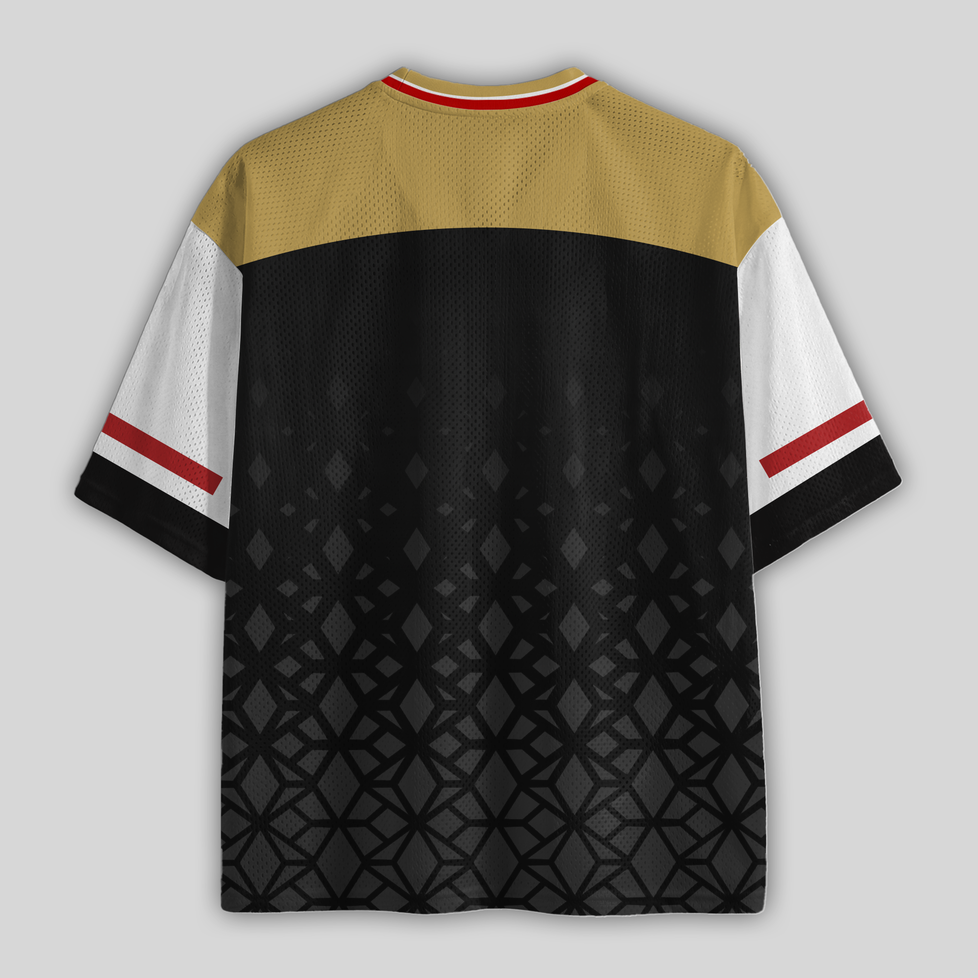 Custom V-Series Inspỉed Name & Number Racing Mesh Football Jersey