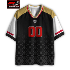 [Personalized] CA Racing Name & Number - Mesh Football Jersey