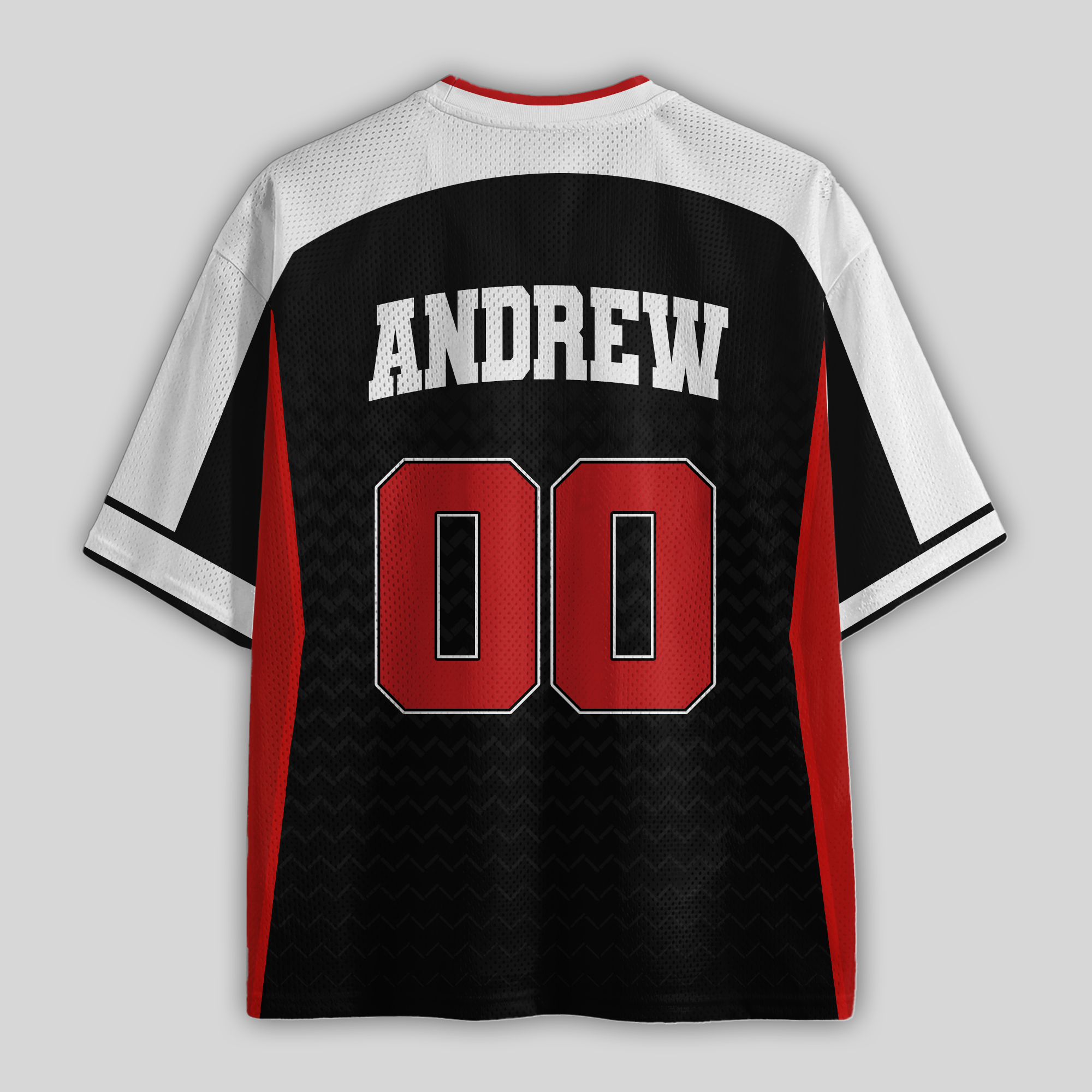 Custom American Racing #00 Mesh Football Jersey