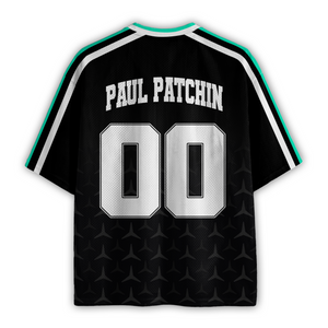 [Personalisiert] Silver Arrows Racing Name & Nummer - Mesh Football Jersey