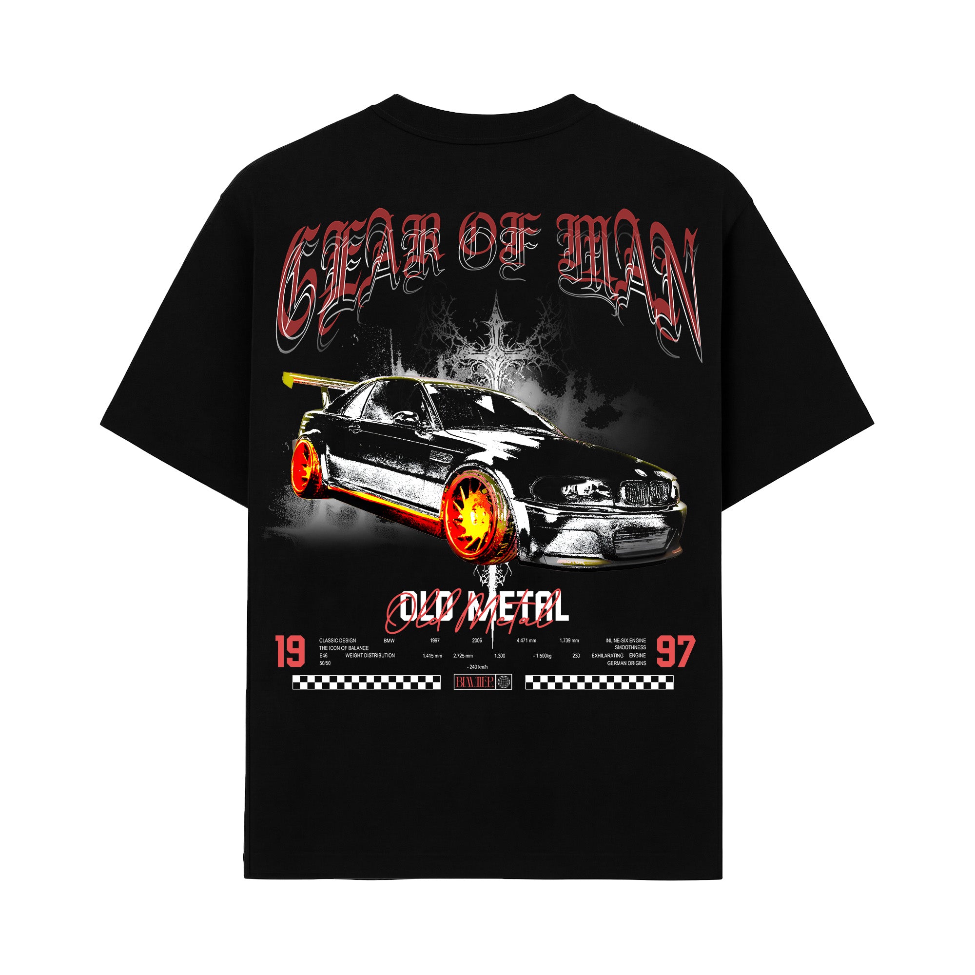 Gear Of Man Racing Graphic T-Shirt