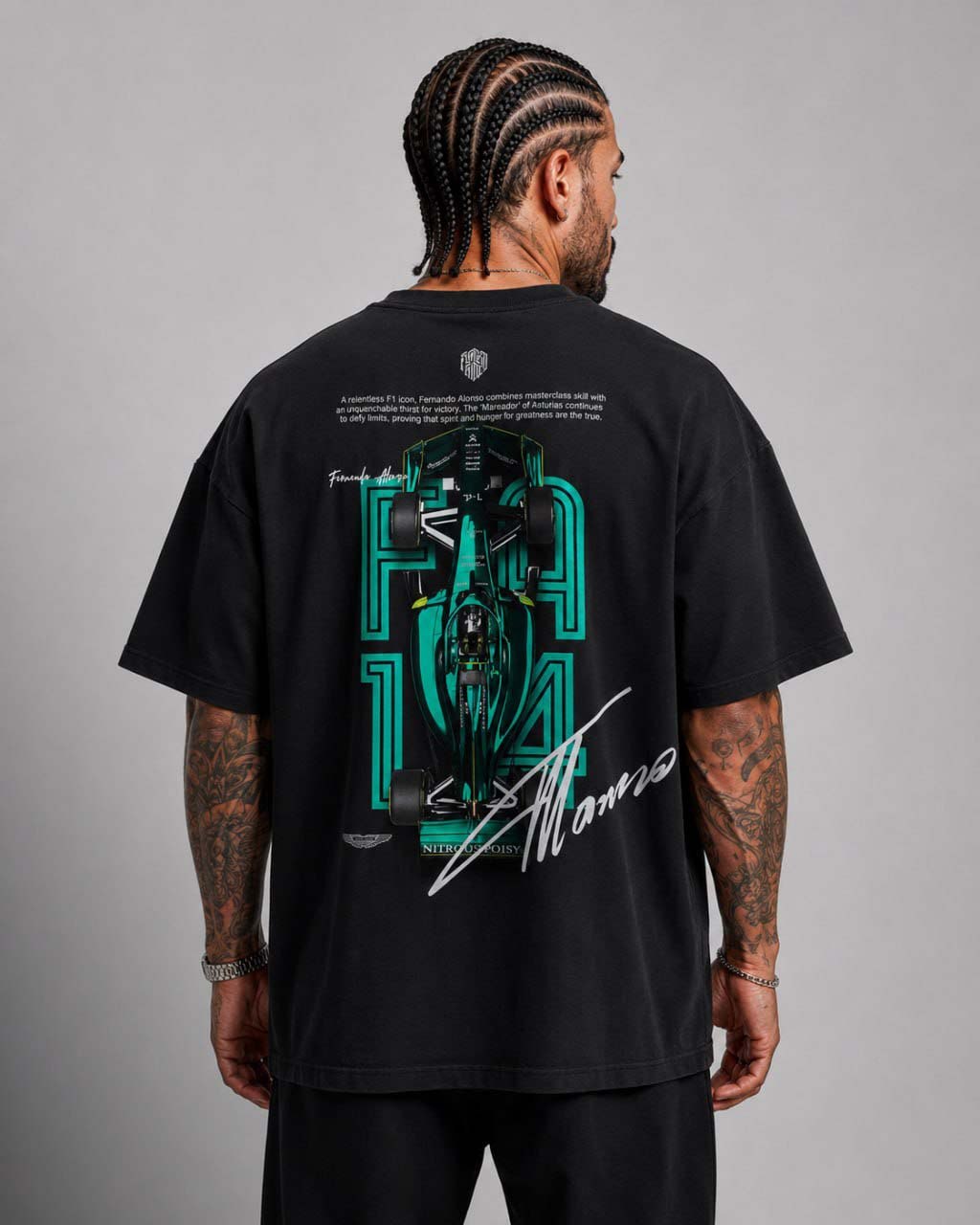 Alonso FA14 Martin F1 Signature T-Shirt