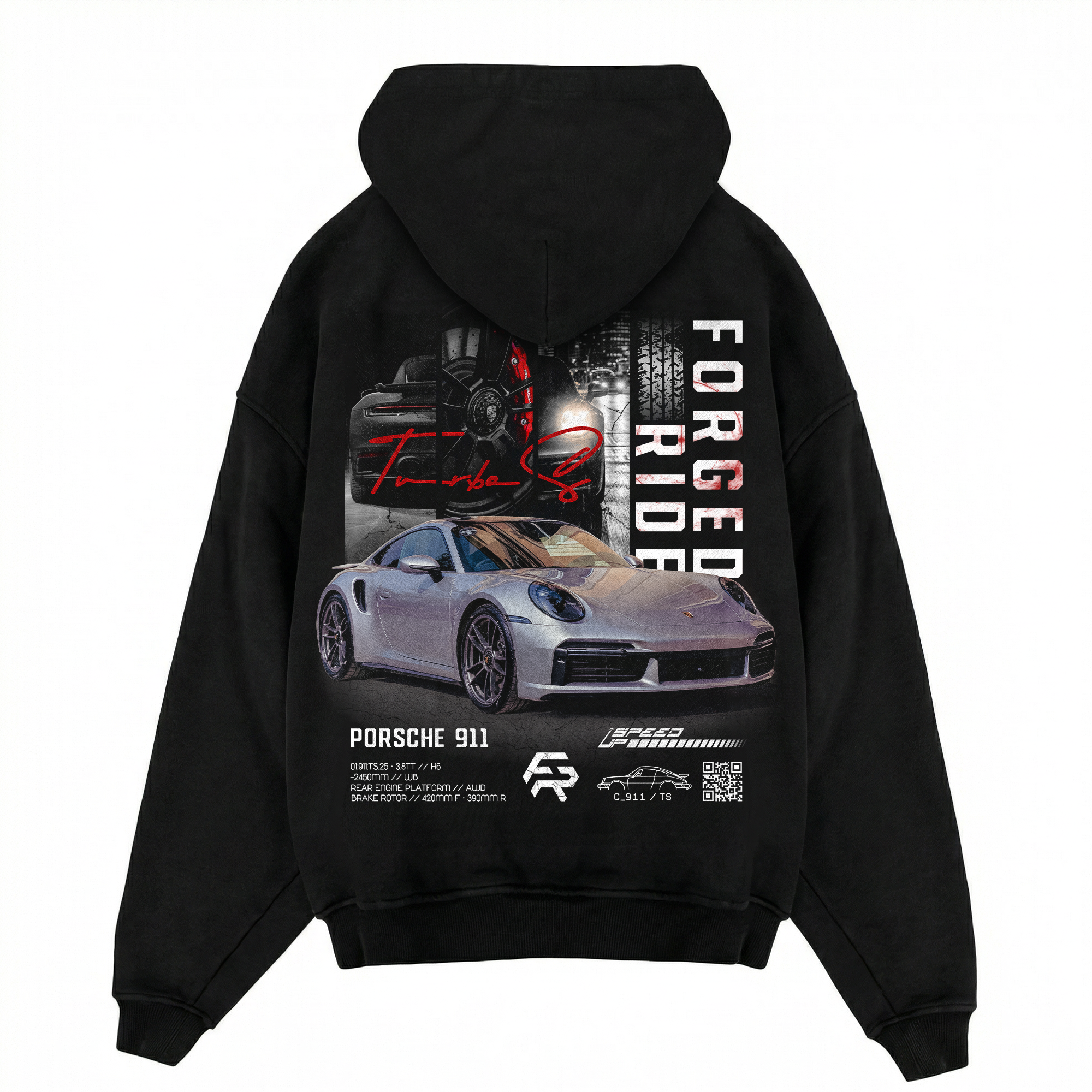 '911 TURBO S' Hoodie
