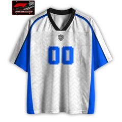 [Personalized] F1 Racing B Name & Number - Mesh Football Jersey