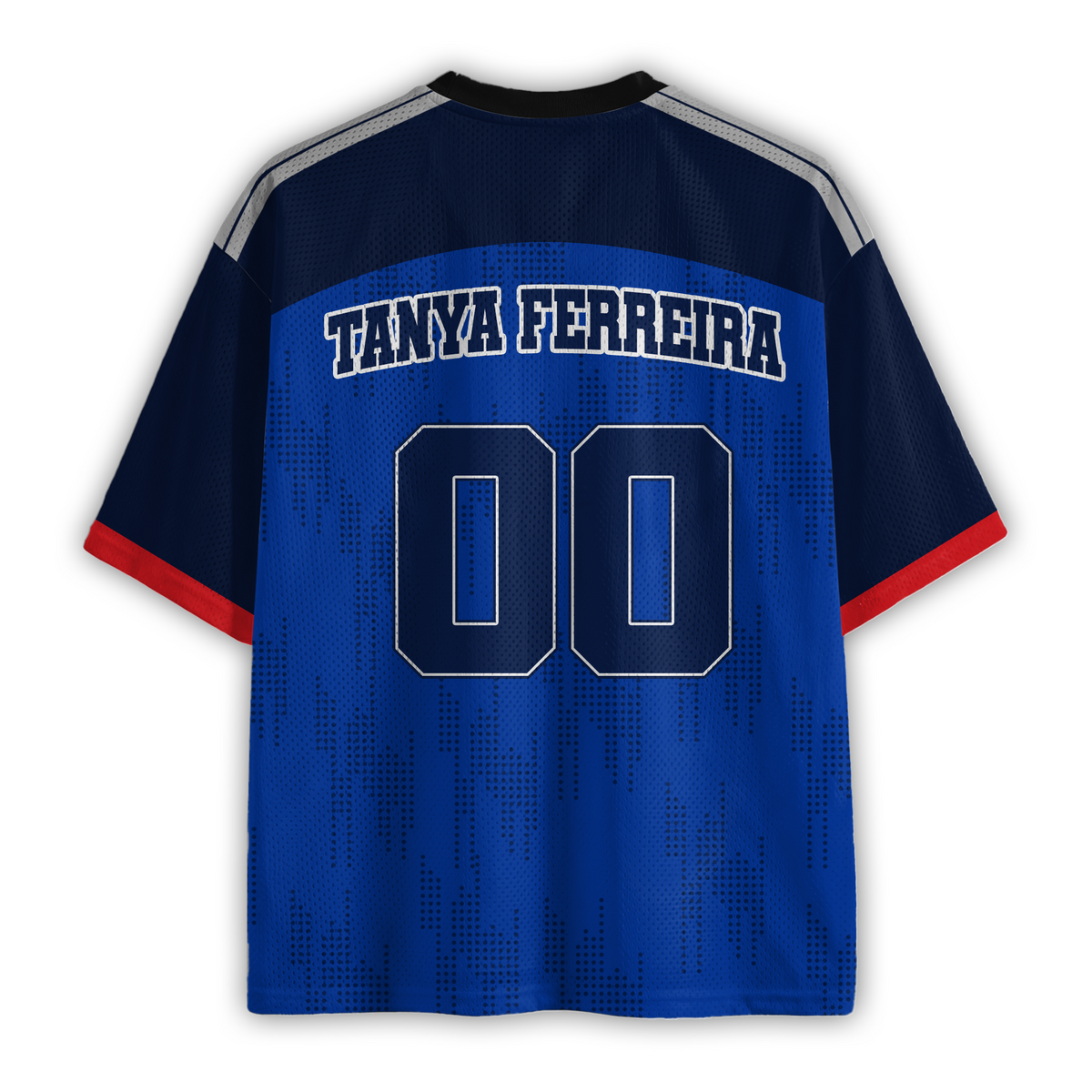 [Personalized] RB Racing Name & Number - Mesh Football Jersey