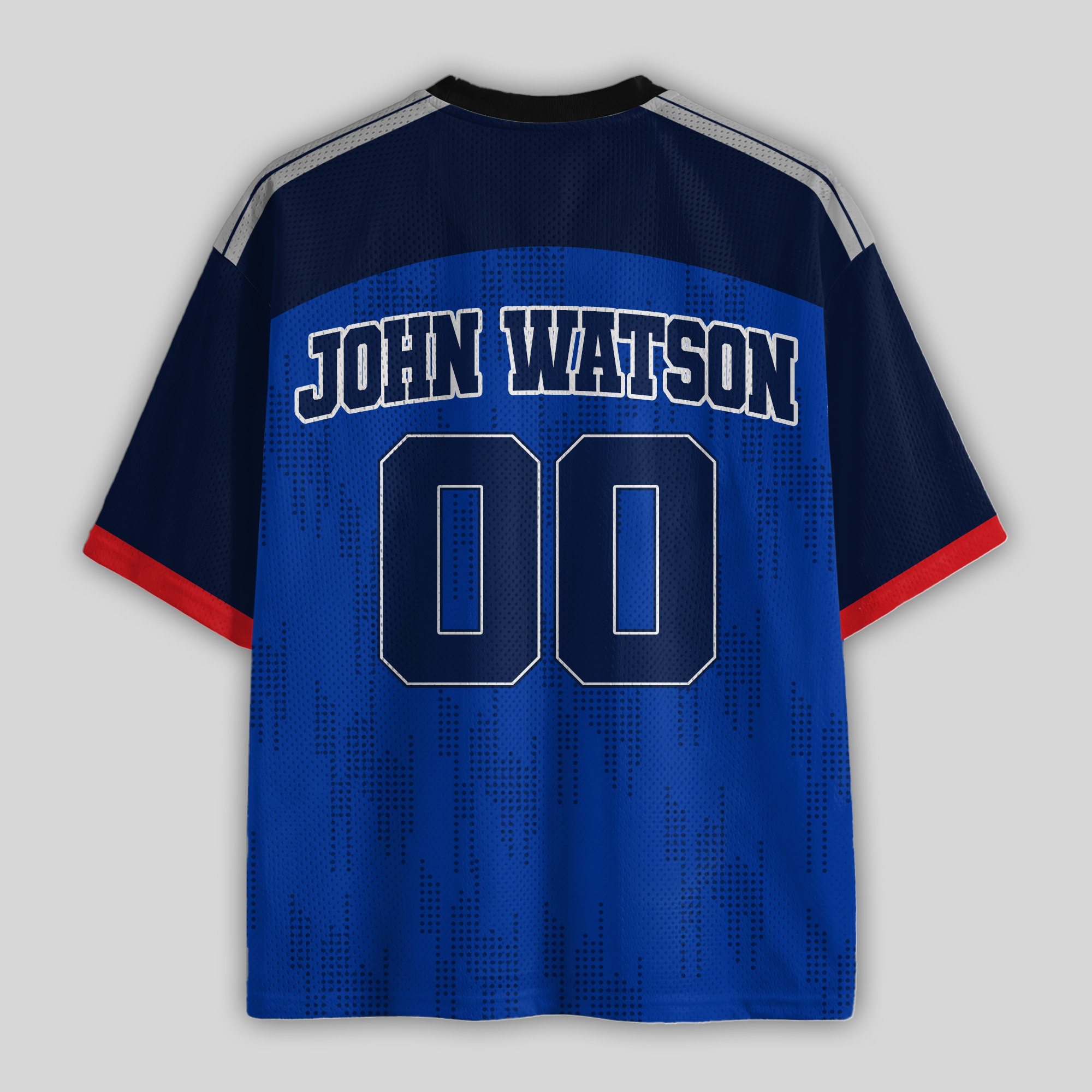 Custom RB Racing Champion DNA #00 Mesh Football Jersey