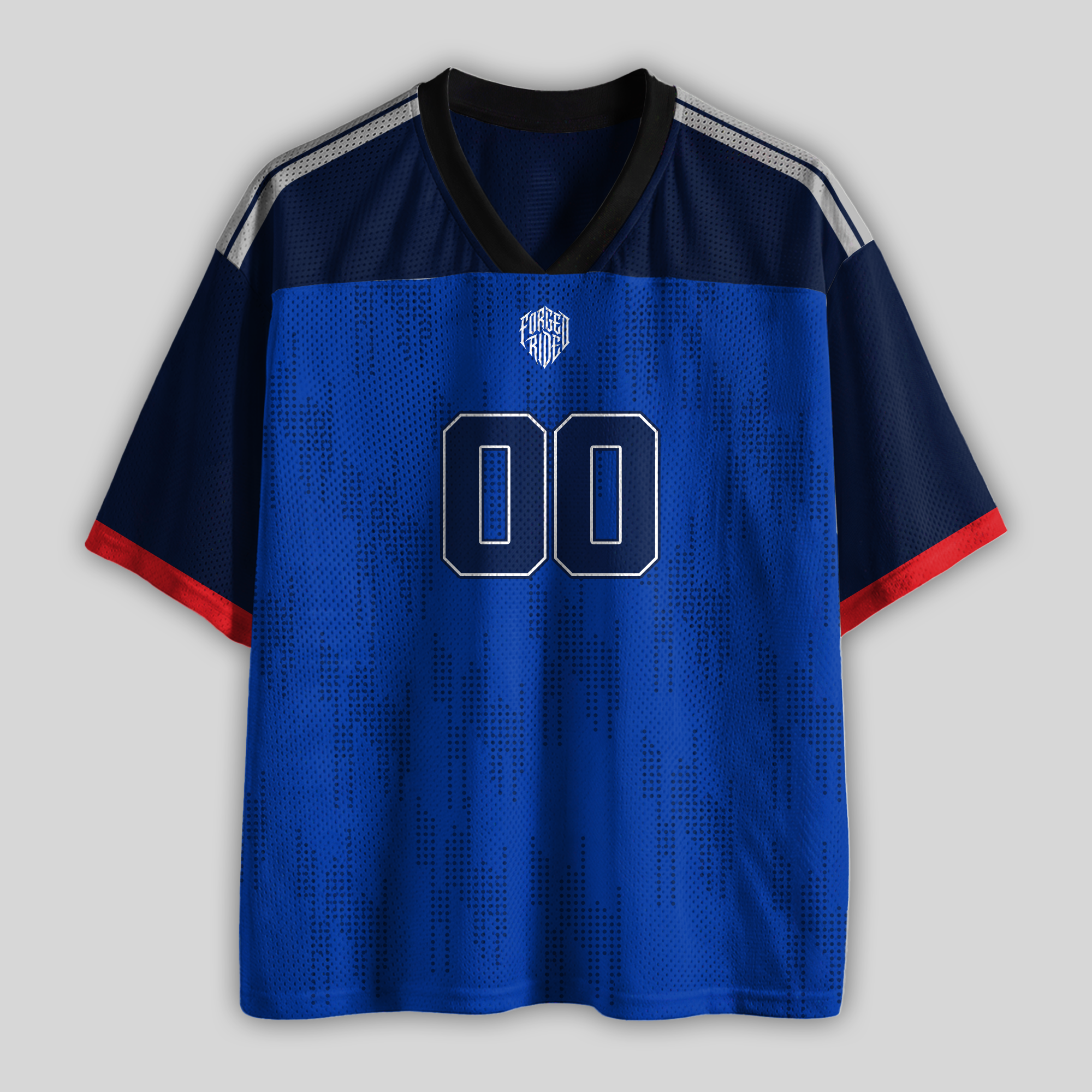 Custom RB Racing Champion DNA #00 Mesh Football Jersey