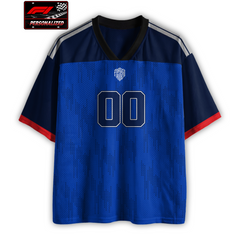 [Personalized] RB Racing Name & Number - Mesh Football Jersey