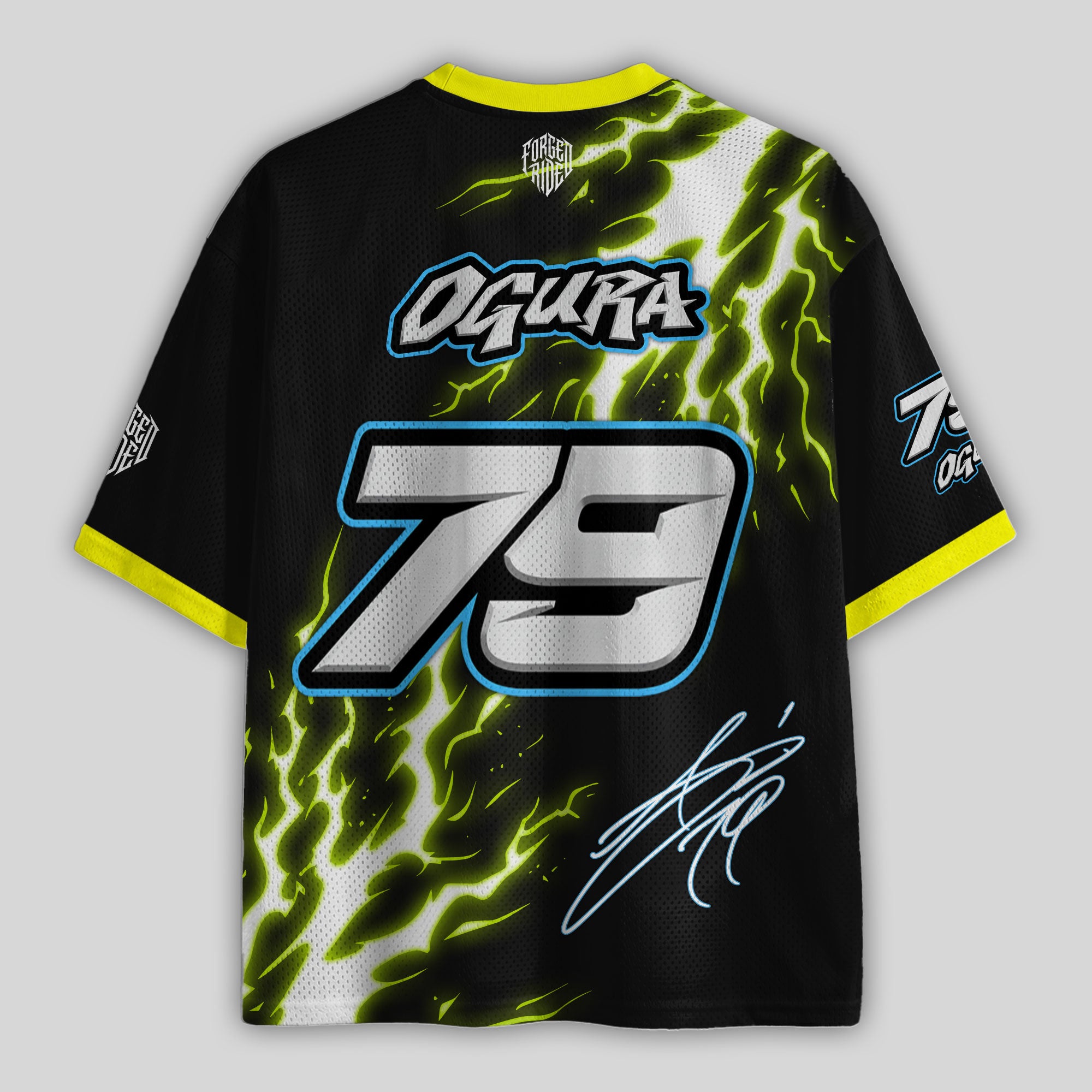 'MT' Ogura 79 House Racing Mesh Football Jersey