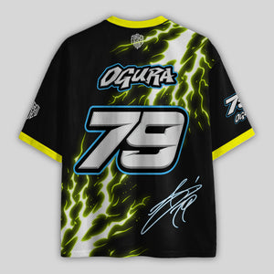 'MT' Ogura 79 House Racing Mesh Football Jersey