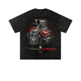 V8 Engine Turbo Mineral Washed
