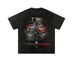 V8 Engine Turbo Mineral Washed
