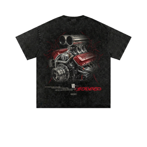 V8 Engine Turbo Mineral Washed